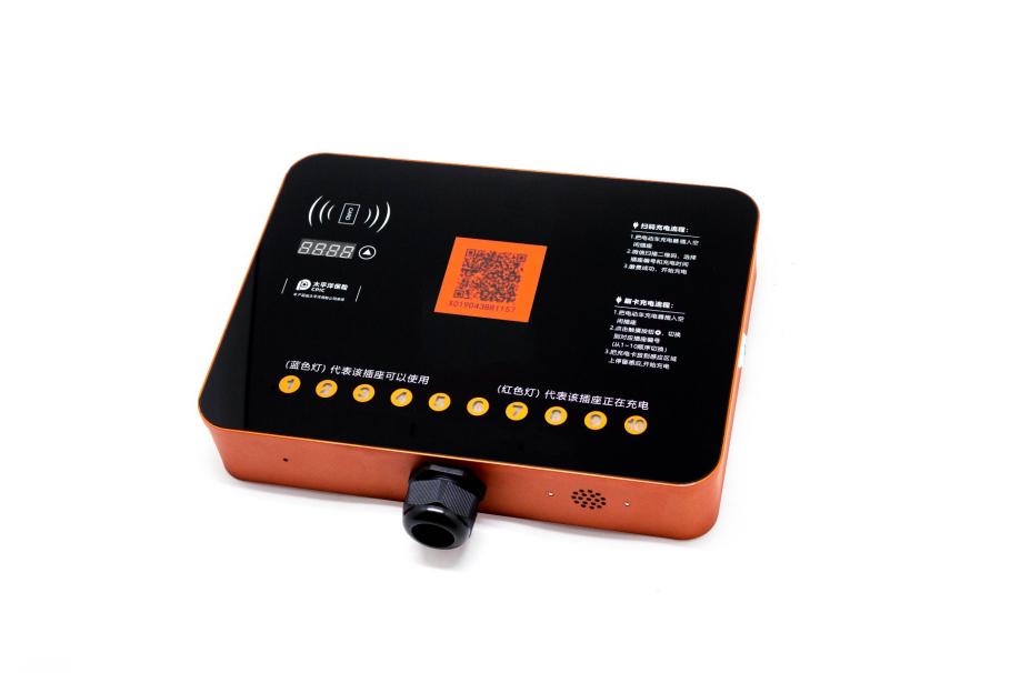 WANLIN-010 OCPP Smart Socket - 10-Socket Wall-Mounted AC Charging Station-Product Center-OCPP Smart Socket & Two-Wheeler Charging Station Manufacturer | Wanlin